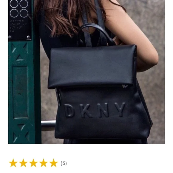 DKNY Black Backpack - Picture 2 of 8